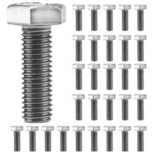 parafuso sextavado m6 x 40mm 100 unidades clone