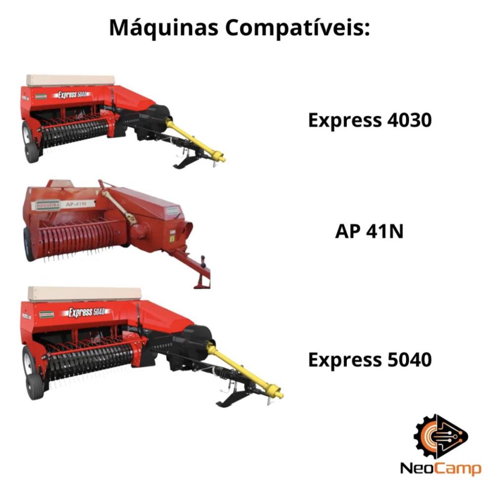 roda completa do recolhedor express 4030 / 5040 / ap 41n roda completa do recolhedor express 4030 / 5040 / ap 41n