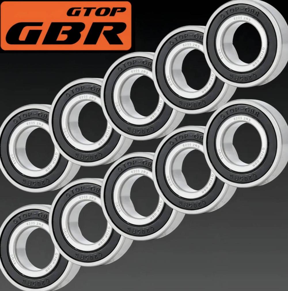 kit 10 rolamentos gbr 6205 2rs c3 aço 25x52x15mm para linha agrícola industrial kit 10 rolamentos gbr 6205 2rs c3 aço 25x52x15mm para linha agrícola industrial